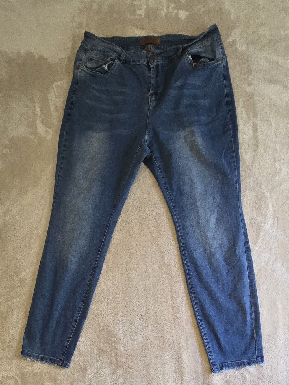 EUC Judy Blue Medium Blue Stretch Jeans 18W ☆☆☆